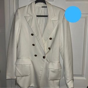 White blazer